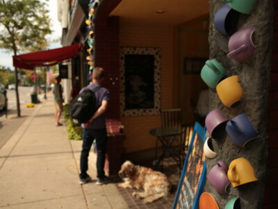 Transition to Fall in Downtown Petoskey