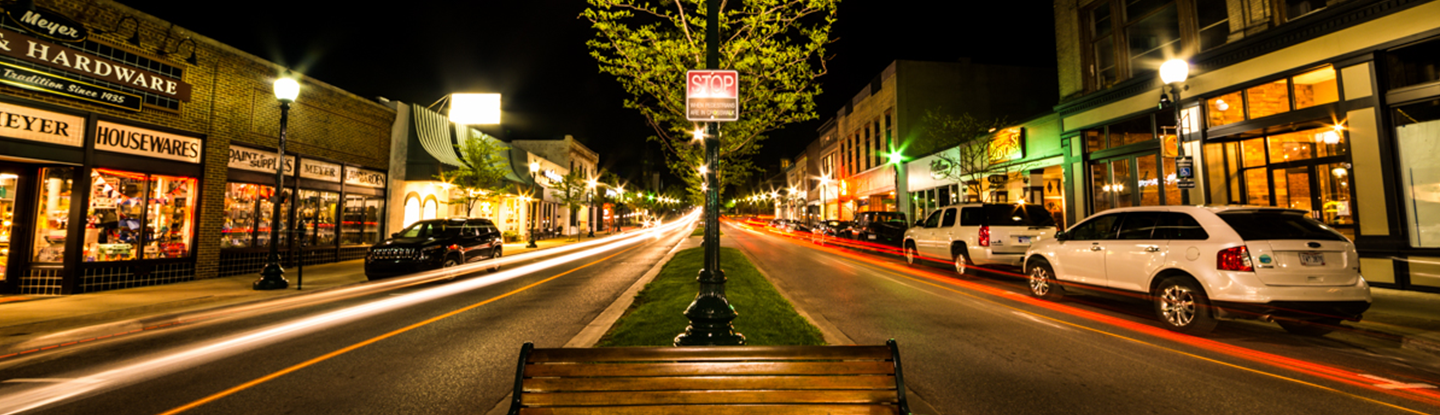 Header for the Downtown Petoskey Michigan Home page