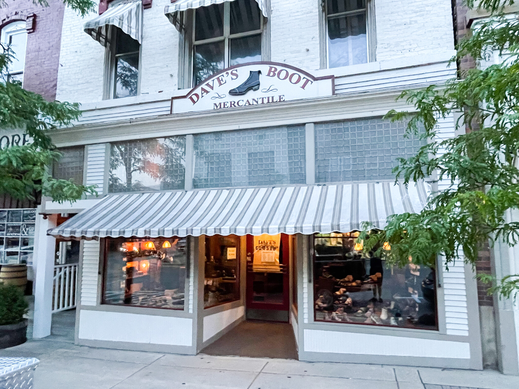 Dave’s Boots Downtown Petoskey, Michigan