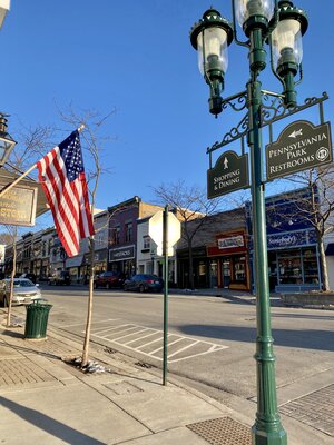 The gaslight district, downtown Petoskey