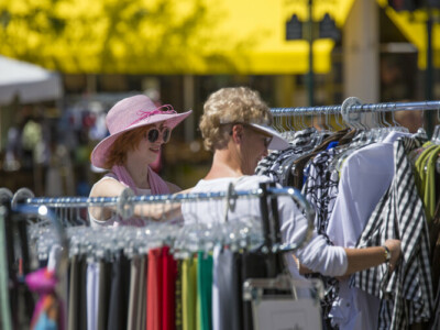 Sidewalk sales in downtown petoskey