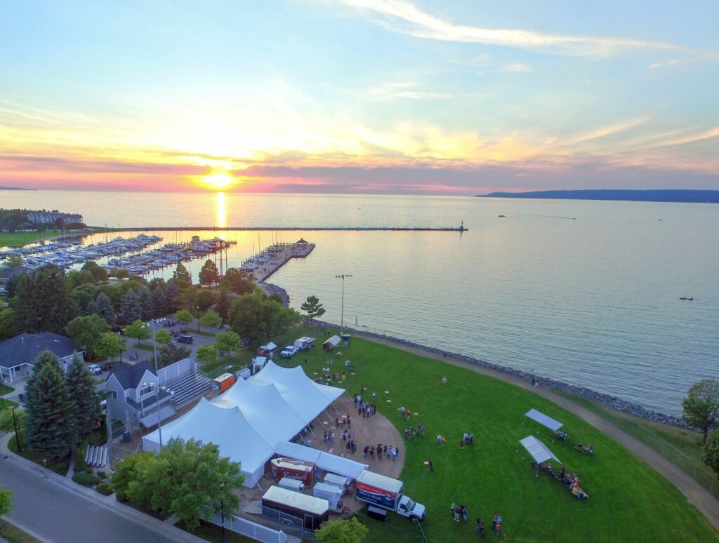 Little Traverse Bay in August