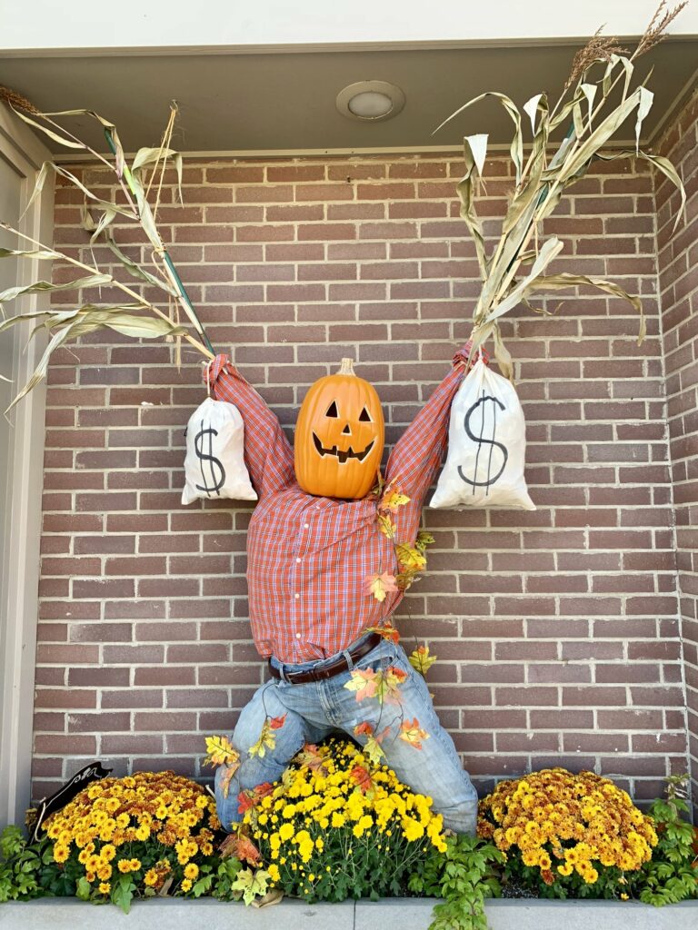 The Bank in fall in Petoskey