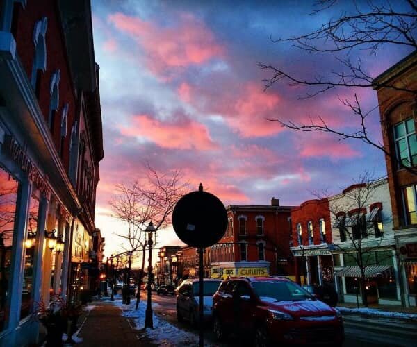 Peace of January in Petoskey Michigan